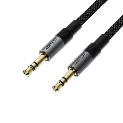 Kabel przewód AUX mini jack 3.5mm 1m - czarny