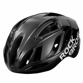 Kask rowerowy lekki 58-62 cm - czarny