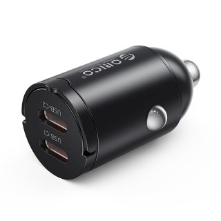 Ładowarka samochodowa USB-C 30W - czarna