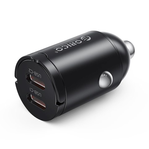 Ładowarka samochodowa USB-C 30W - czarna
