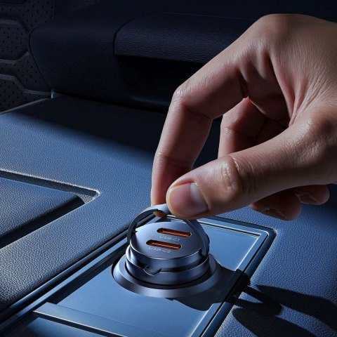 Ładowarka samochodowa USB-C 30W - czarna