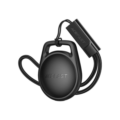 Lokalizator Bluetooth brelok kompatybilny z Apple Find My - czarny