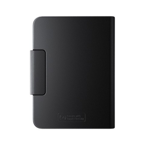 Lokalizator Bluetooth w formie etui na paszport kompatybilny z Apple Find My - czarny