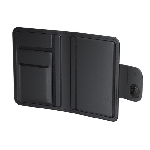 Lokalizator Bluetooth w formie etui na paszport kompatybilny z Apple Find My - czarny