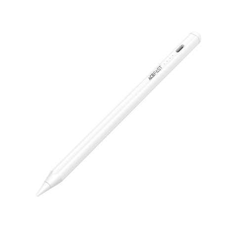 Rysik stylus pojemnościowy uniwersalny z 2 końcówkami V1- biały
