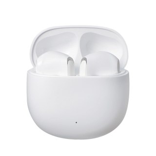 Słuchawki bezprzewodowe douszne Bluetooth TWS - białe