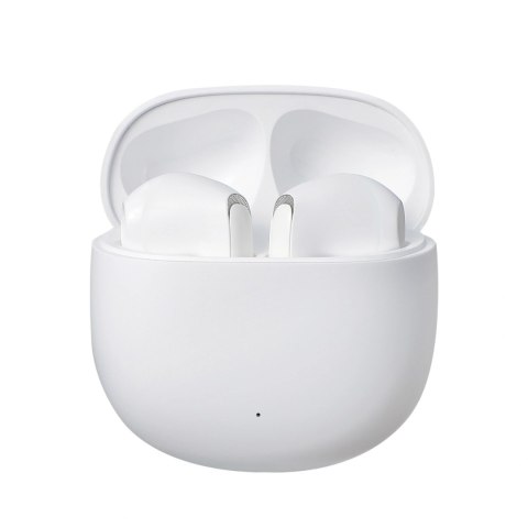 Słuchawki bezprzewodowe douszne Bluetooth TWS - białe