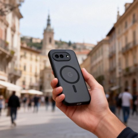 Etui pokrowiec na Google Pixel 10A Magmat MagSafe - półprzezroczysty