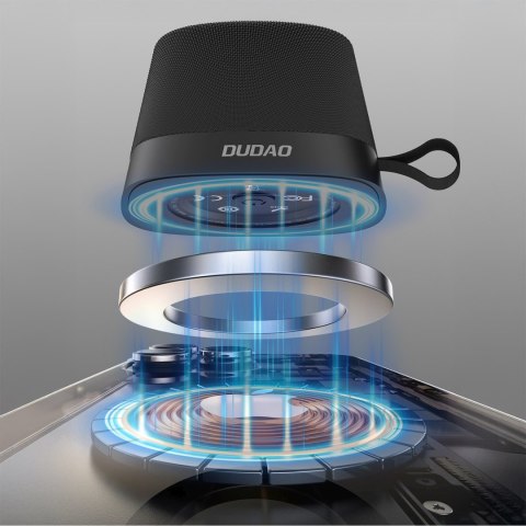 Głośnik bezprzewodowy z mocowaniem magnetycznym Y20 Bluetooth - czarny