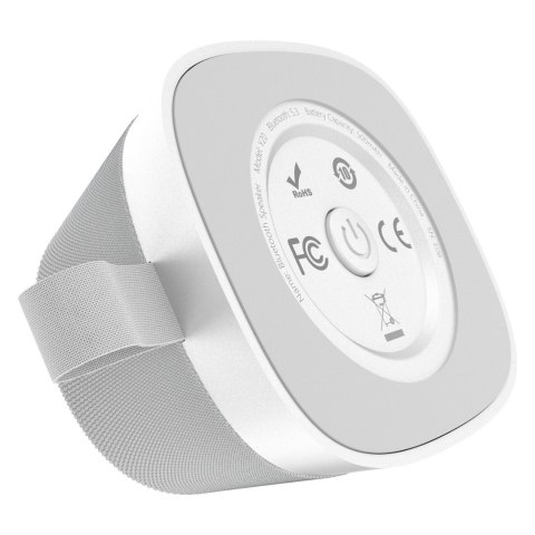 Głośnik bezprzewodowy z mocowaniem magnetycznym Y20 Bluetooth - srebrny