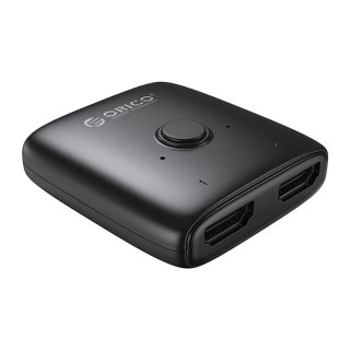 Adapter HDMI dwukierunkowy splitter - czarny
