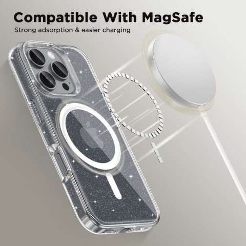Etui pokrowiec na iPhone 16 Pro Max FlexAir Hybrid MagSafe - przezroczysty