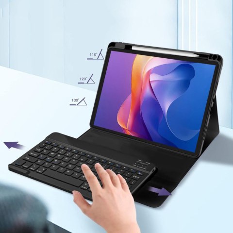 Etui pokrowiec z klawiaturą na Xiaomi Redmi Pad 2 11.0 - czarny