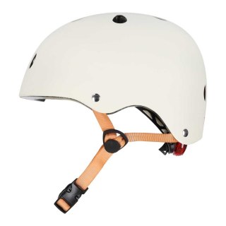 Kask rowerowy dla dziecka Trike Fix dziecięcy regulowany LED S 48-54cm beżowy