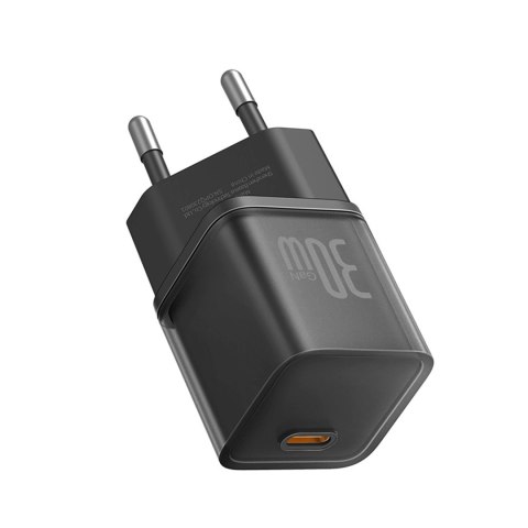 Ładowarka sieciowa USB-C EU GaN5S 30W - czarna