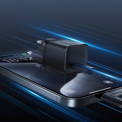 Ładowarka sieciowa USB-C EU GaN5S 30W - czarna