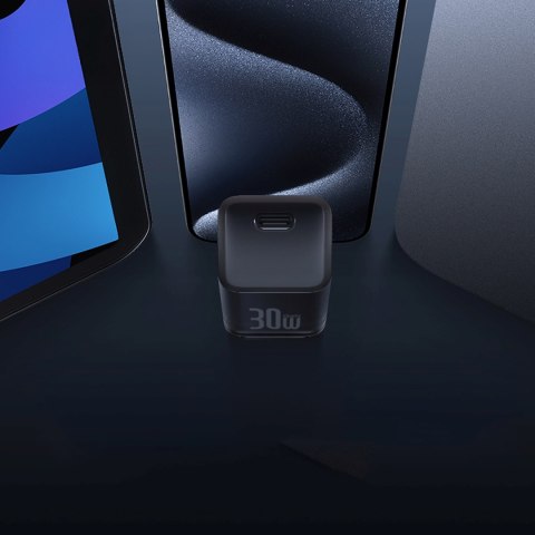 Ładowarka sieciowa USB-C EU GaN5S 30W - czarna