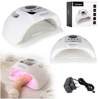Lampa do paznokci Sun X26 UV 81 LED 380W manicure hybrydy żele