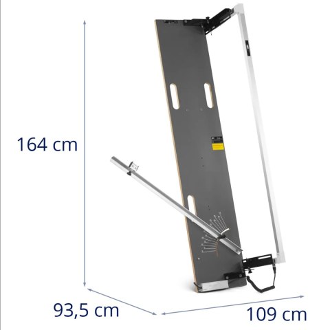 Maszyna do cięcia styropianu z nożem termicznym dł. 1350 mm gł. 320 mm 200 W - zestaw