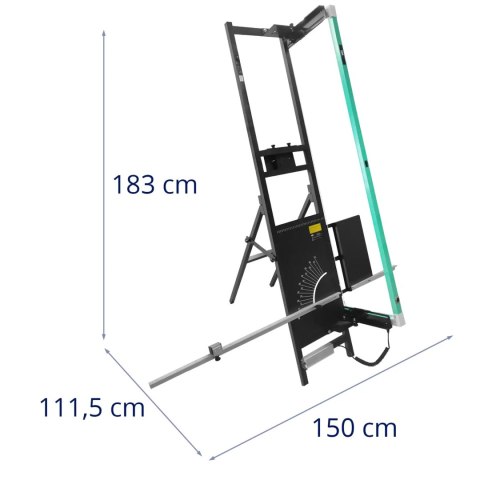 Maszyna do cięcia styropianu ze stojakiem i nożem termicznym 1350 / 330 mm 200 W