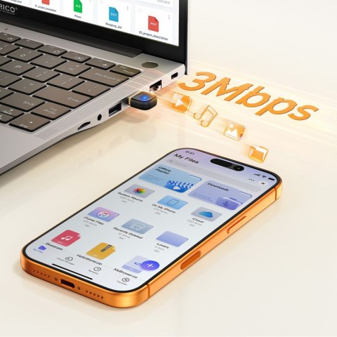 Adapter Bluetooth 6.0 - czarny