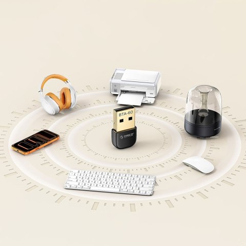 Adapter Bluetooth 6.0 - czarny