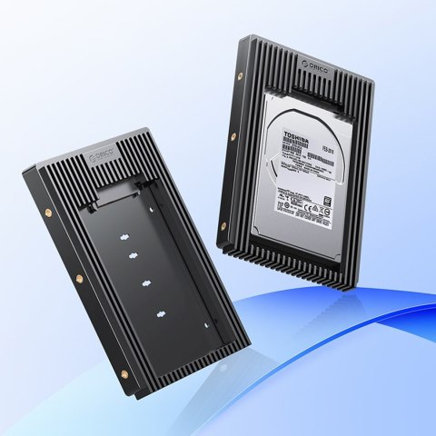 Adapter przejściówka na dysk 2.5'' na 3.5'' - czarna