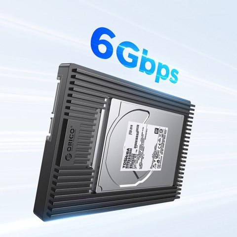 Adapter przejściówka na dysk 2.5'' na 3.5'' - czarna