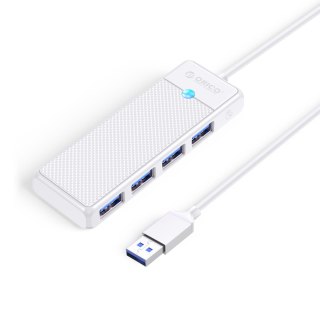 HUB rozdzielacz 4-portowy USB-A 1.8 m - biały
