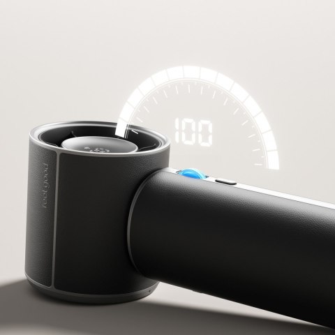 Mini wentylator przenośny wiatraczek dmuchawa 4250 mAh USB-C - czarny