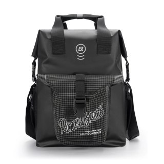 Torba rowerowa na kierownicę do roweru składanego Brompton 18 l - czarna