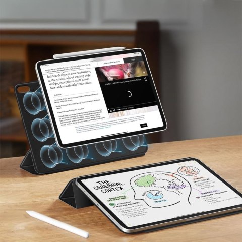 Etui ochronne na iPad 10.9'' 2022 / iPad 11'' 2025 Smartcase Magnetic - czarne