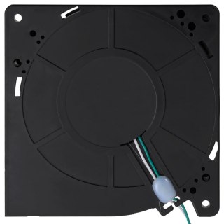 Lampki ledowe 66 LED czarne białe 660 cm z wentylatorem