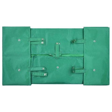 Pokrowiec do wózka ogrodowego zielony 81x41x21 cm