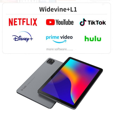 Tablet 10.1 cale Android 14 Grey 3GB RAM 64GB ROM