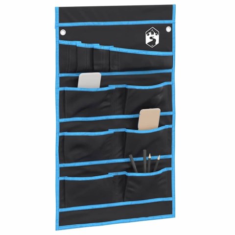 Torba do przechowywania Oxford czarna i niebieska 63,5 x 40 cm