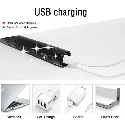 Wskaźnik laserowy zielony 1mW USB 532nm