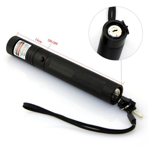 Wskaźnik laserowy zielony 532nm 1mW ładowalny USB