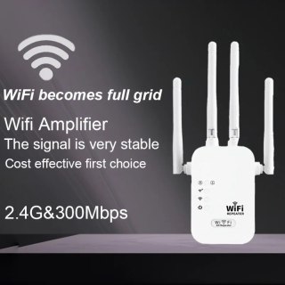 Wzmacniacz sygnału WiFi 1200Mbps, Dual-Band 2.4G 5G, z WPS