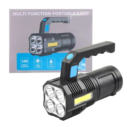 Latarka LED 99000000LM do camping i poszukiwań