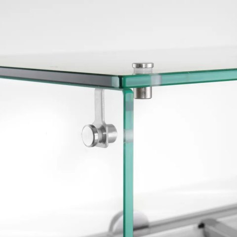 Nadstawa z witryną chłodniczą 9 x GN 1/3 szer. 200cm - Hendi 232996