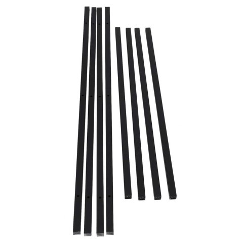 Stojak na drewno kominkowe opałowe regał metalowy do kominka