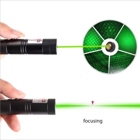 Wskaźnik laserowy zielony 1mW USB 532nm