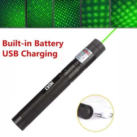 Wskaźnik laserowy zielony 1mW USB 532nm