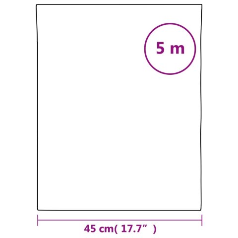 Folia okienna matowa kwiatowa PVC 90 cm x 5 m