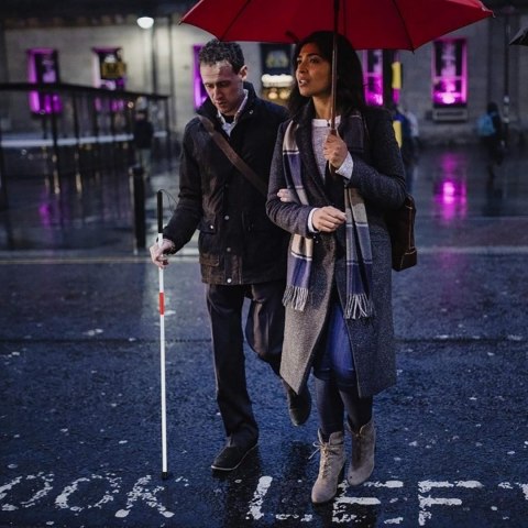 Kije trekkingowe składane 2 sztuki aluminiowe z pokrowcem 38 cm