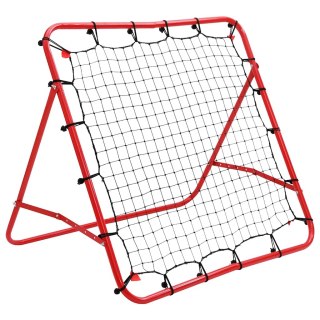 Rebounder do piłki nożnej z regulacją 100x100 cm, stalowy