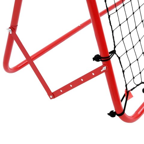 Rebounder do piłki nożnej z regulacją 100x100 cm, stalowy