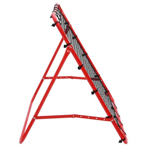 Rebounder do piłki nożnej z regulacją 100x100 cm, stalowy