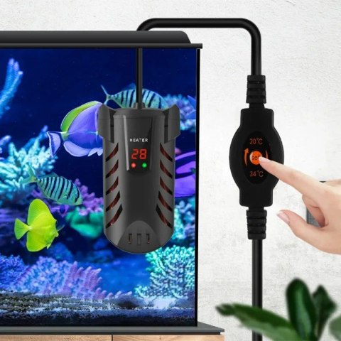 Termostat akwariowy podgrzewacz wody z wyświetlaczem cyfrowym